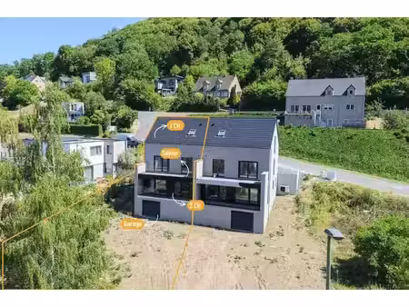 superbe maison neuve 3 ch + bureau avec vue meuse