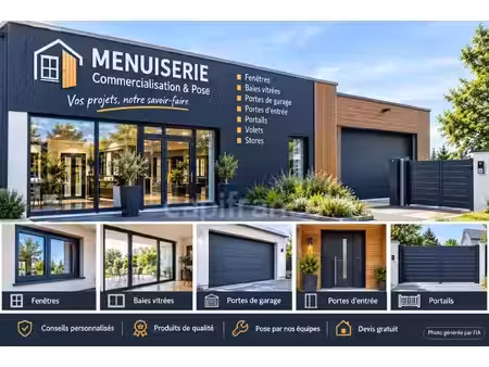 valenciennes (59) - entreprise de commercialisation et pose de menuiseries