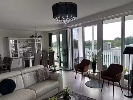 luxueus recent appartement  2slk met rondom terras (epc a)