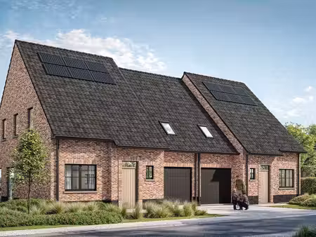 nieuwbouwwoningen landelijke stijl - beernem à beernem à partir de € 437.000 (100563m) - w