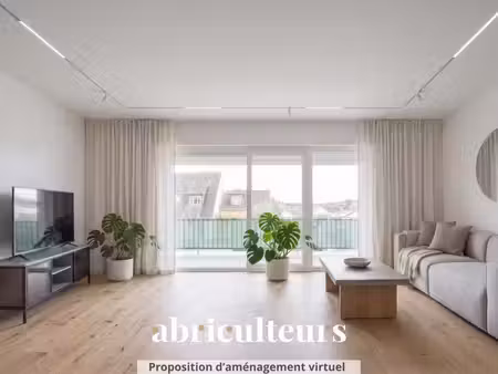 appartement duplex 125m² avec balcon  parking et cave en vente à argenteuil 95100
