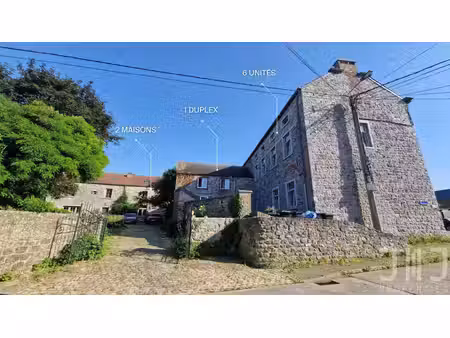 immeuble mixte à vendre à place de saint-martin 91 jemeppe-sur-sambre (vbe60994)