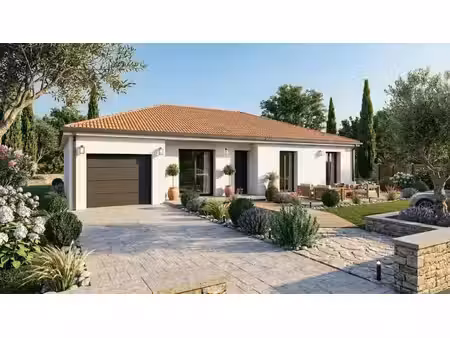 terrain avec maison neuve à vendre