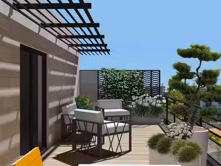 vente appartement 2 pièces 45 m² à massy (91300)  235 000 €