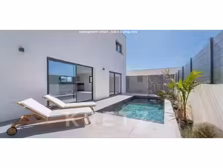maison en bord de mer avec jardin serignan (34)