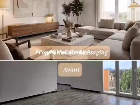 pont-saint-esprit centre : appartement 3 chambres avec cave et balcon