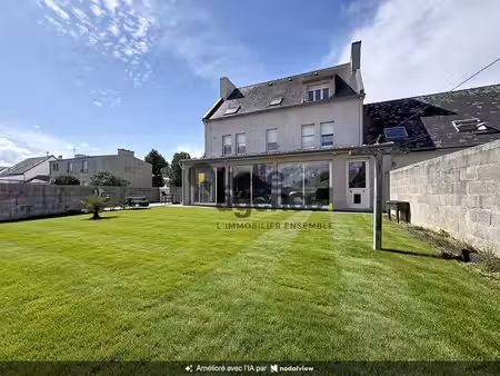 à vendre à plouvien – appartement t5 de 121 m² avec jardin