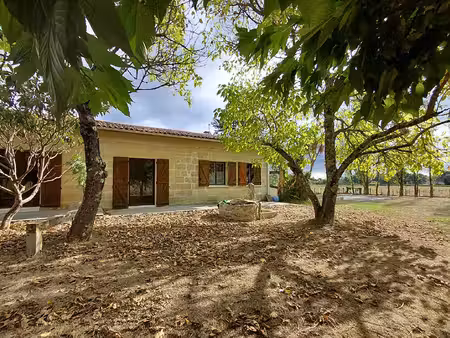 pugnac maison familiale 150 m² sur 3000 m² de terrain
