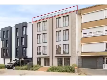 penthouse neuf à vendre à coxyde