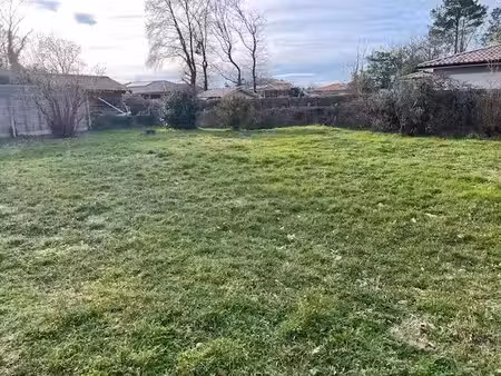 vente terrain 702 m² à audenge (33980)  190 000 €