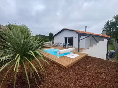 agreable villa meublee avec piscine chauffee