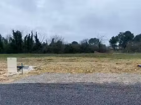 vente terrain 352 m² à ares (33740)  247 000 €