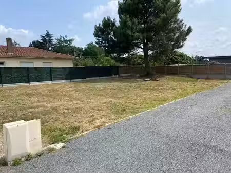 vente terrain 410 m² à pessac (33600)  290 000 €