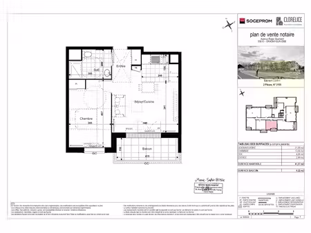 location appartement 2 pièces 42 m² à eragny sur oise (95610)  900 €