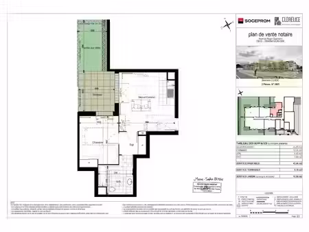 location appartement 2 pièces 43 m² à eragny sur oise (95610)  931 €