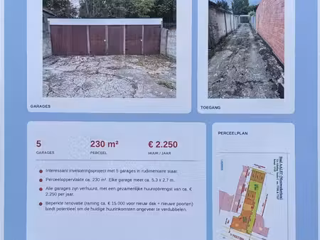 garage à vendre à nieuwerkerken € 67.500 (lreqg) - jumalo | zimmo
