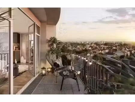 3 pieces en etage avec terrasses