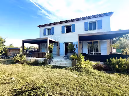 la roque  maison 120m²  4 ch avec jardin sur 540m²