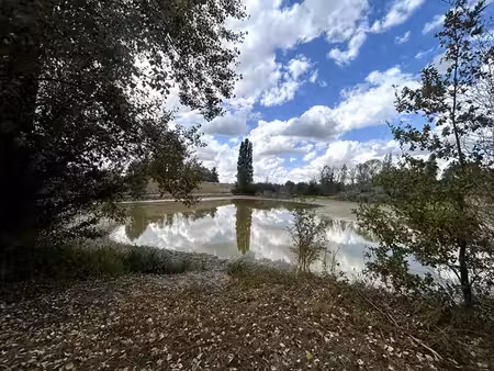 splendide plan d'eau situé à 15 minutes de nevers