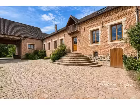 verchain-maugré – corps de ferme rénové – 178 m² – terrain 1 382 m² – dépendances & grange