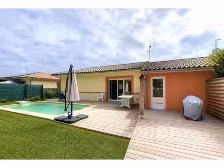 maison de plain-pied avec piscine en résidence sécurisée montauban nord
