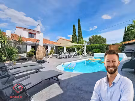 villa - piscine - cuisine d'été - 2 suites parentales