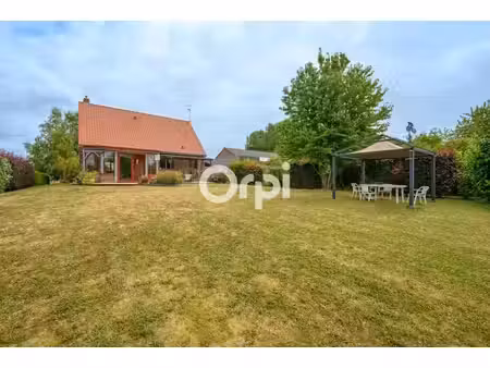maison à vendre - semi plain-pied - 4 chs - jardin - sous-sol complet