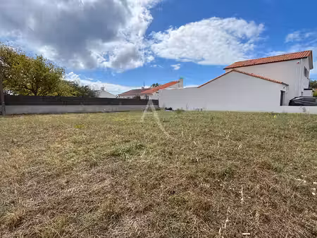 terrain à batir - 450 m² - libre de constructeur- saint hilaire de riez