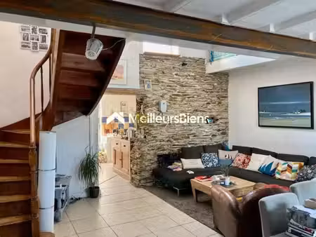 maison en pierre - locquirec - plages et port à proximité