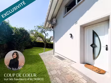 altkirch – sur les hauteurs | maison familiale – vue vosges – 3 garages