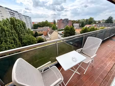 appartement meublé 2 ch. avec balcon  lumineux - veeweyde