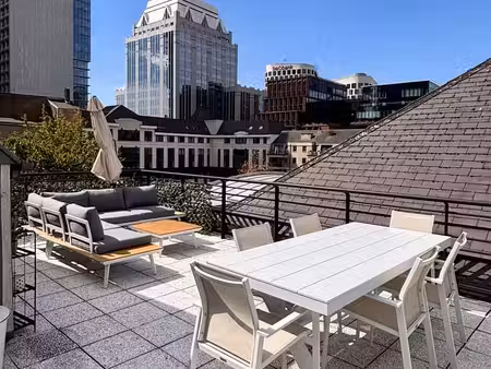 penthouse unique avec terrasse de 30m²