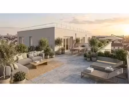 rare duplex t5 avec terrasse de 48 m² et 2 parkings à élancourt