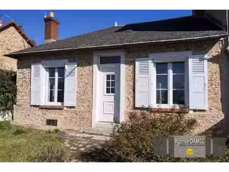 dourdan - centre-ville à pied - maison 3 pièces 60 m² - jardin clos - grenier aménageable 