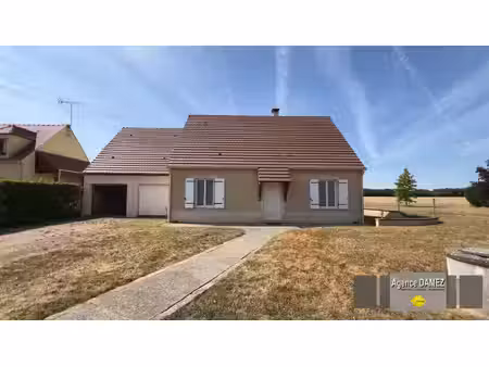sainville (28700) - maison de plain-pied de 2008 - 80 m² - 2 chambres - terrain de 1 100 m
