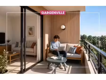 vente appartement neuf 2 pièces 38m2 gargenville - 178900 € - surface privée