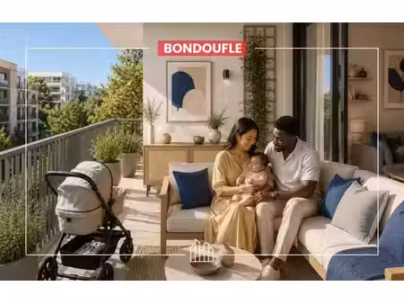 vente appartement neuf 3 pièces 61m2 bondoufle - 230000 € - surface privée