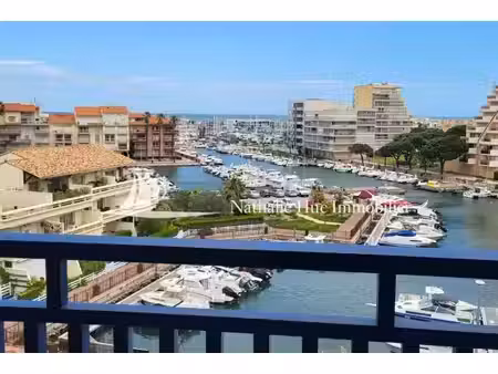 vente appartement 1 pièces 22m2 canet-plage 66140 - 129600 € - surface privée