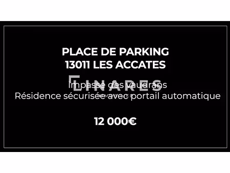 vente parking à marseille 11ème (13011)  12 000 €