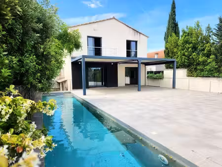 st remy de provence - villa contemporaine vue alpilles   a pied