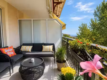 3 pieces - dernier etage - piscine