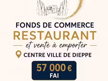 vente locaux professionnels à dieppe (76200)  57 000 €