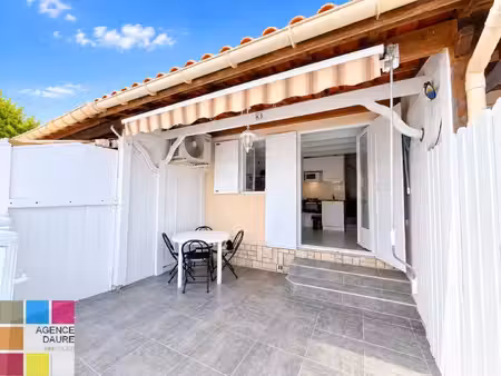 vente maison 3 pièces 22 m² cers (34420)