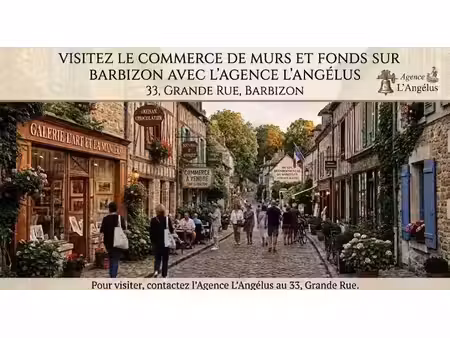 vente locaux professionnels 4 pièces à barbizon (77630)  462 000 €