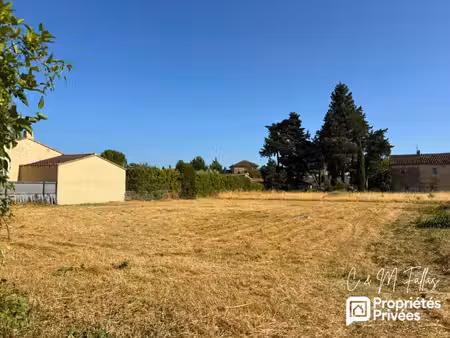 achat terrain 960m² travaillan 84850