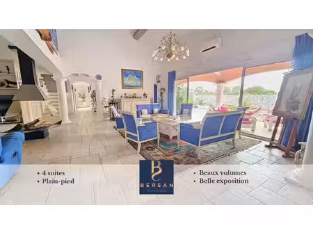 villa d'exception - frejus valescure - 4 suites - spa de nage
