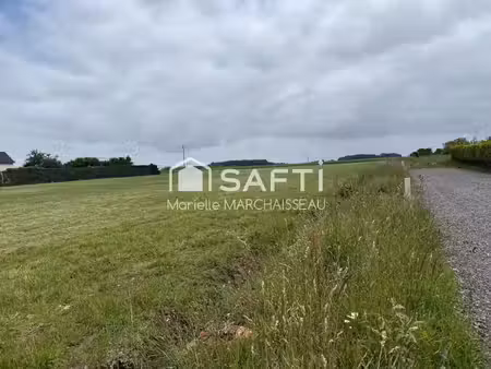 vente terrain 863 m² saint-antoine-du-rocher (37360)