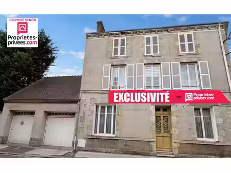 exclusivité - maison bourgeoise en hyper centre à chateauneuf sur loire avec double...