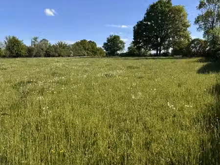 terrain constructible plat avec vue dégagée à sainte-feyre