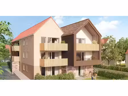 vente programme neuf t2  t3  t4 43 à 78 m² la wantzenau (67610)